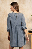 Perfect Path Denim Mini Dress