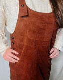 Up For Anything Corduroy Overall Dress