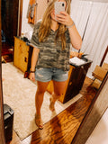 Blending in Camo top