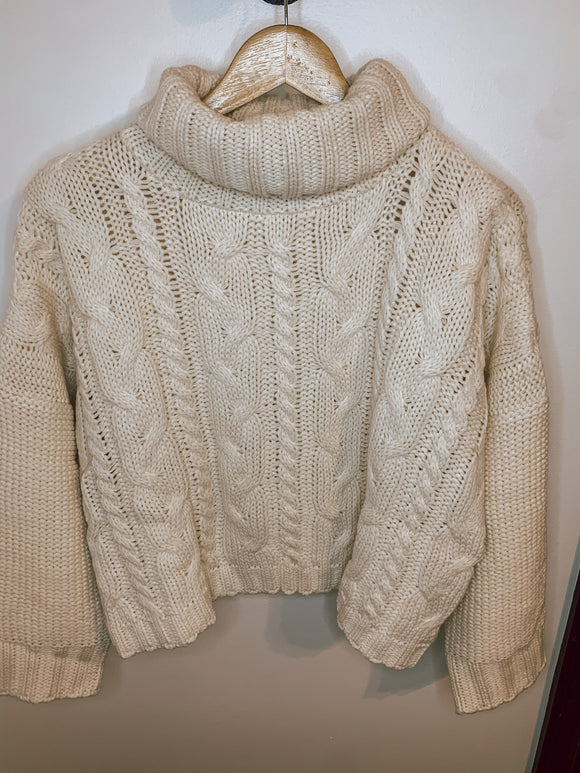 Falling Fast Chunky Knit Sweater